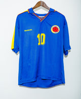 Colombia 1998 Away Kit #10 Valderrama ( XL )