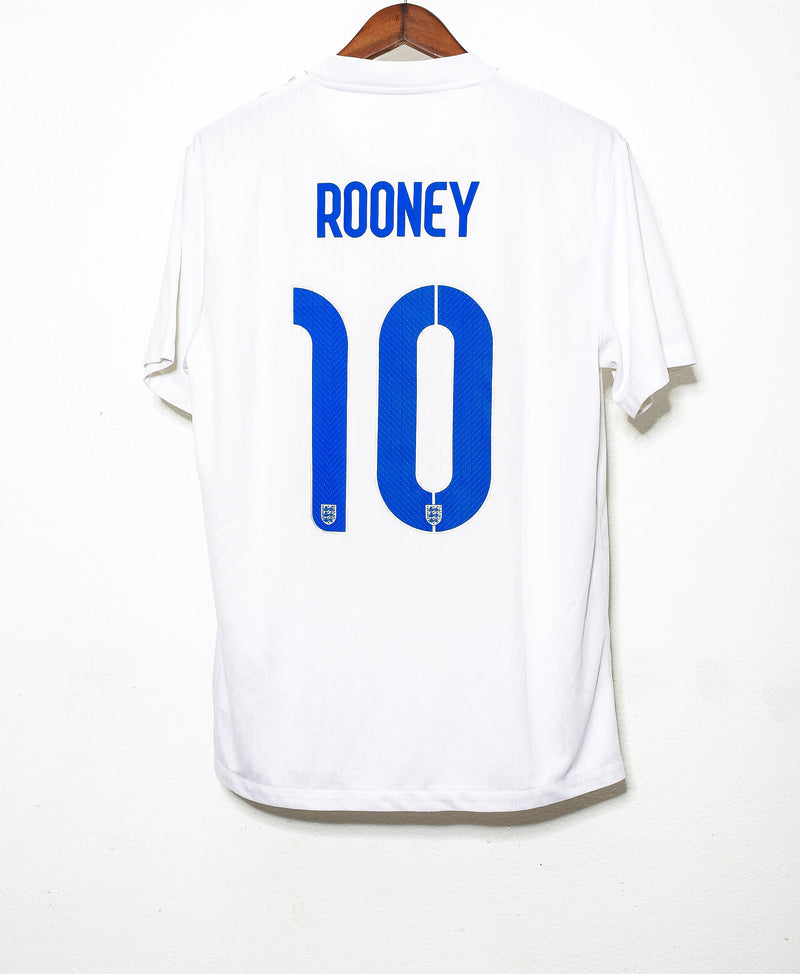 England 2010 World Cup Rooney Home Kit (L)