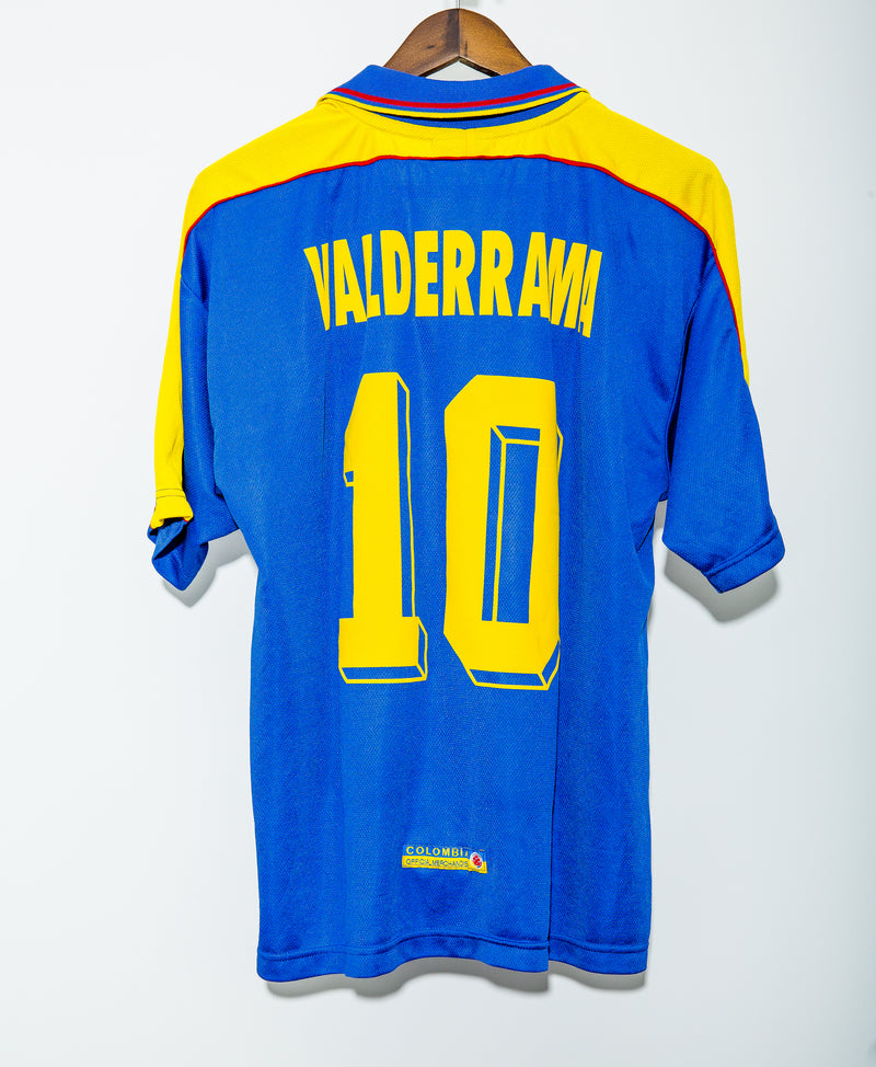 Colombia 1998 Away Kit #10 Valderrama ( XL )