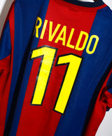 Barcelona 1998-99 Rivaldo Home Kit (L)