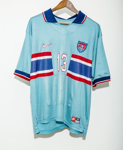 USMNT 1996 Third Kit #13 Cobi Jones ( XL )