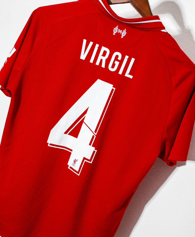 Liverpool 2018-19 Van Dijk Home Kit (M)