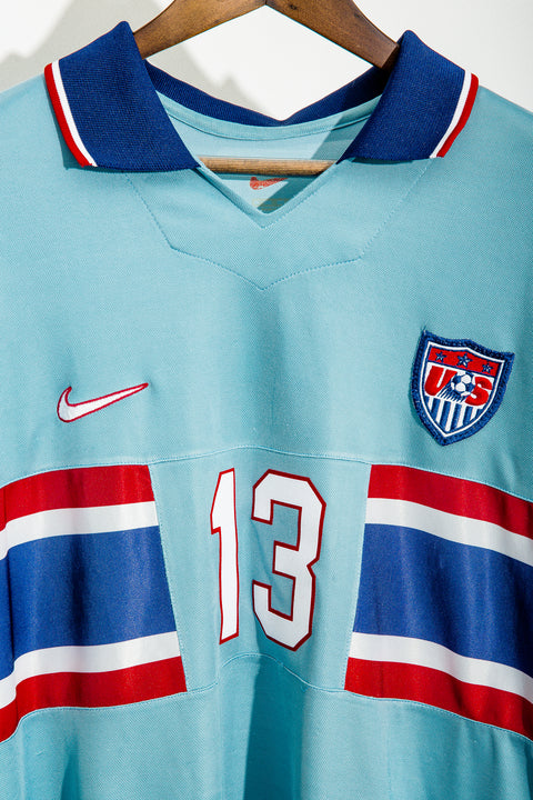 USMNT 1996 Third Kit #13 Cobi Jones ( XL )