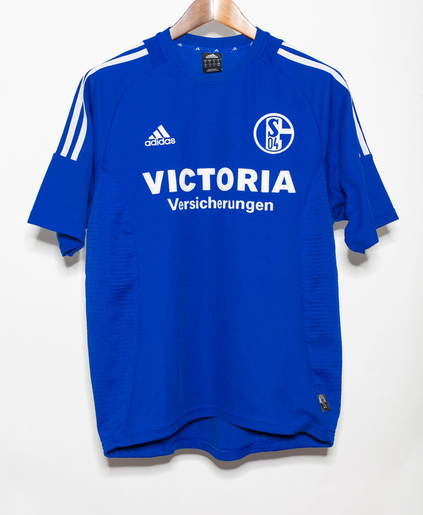 Schalke 2002-03 Mpenza Home Kit (M)
