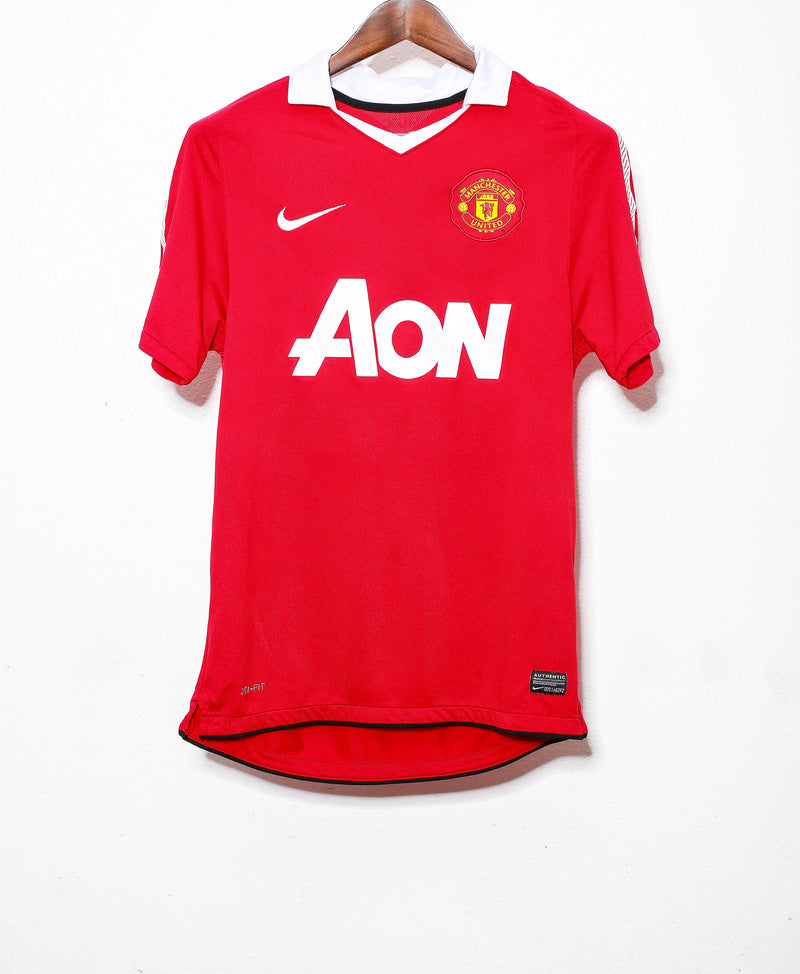 Manchester United 2010-11 Chicharito Home Kit (S)
