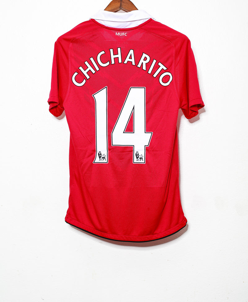 Manchester United 2010-11 Chicharito Home Kit (S)