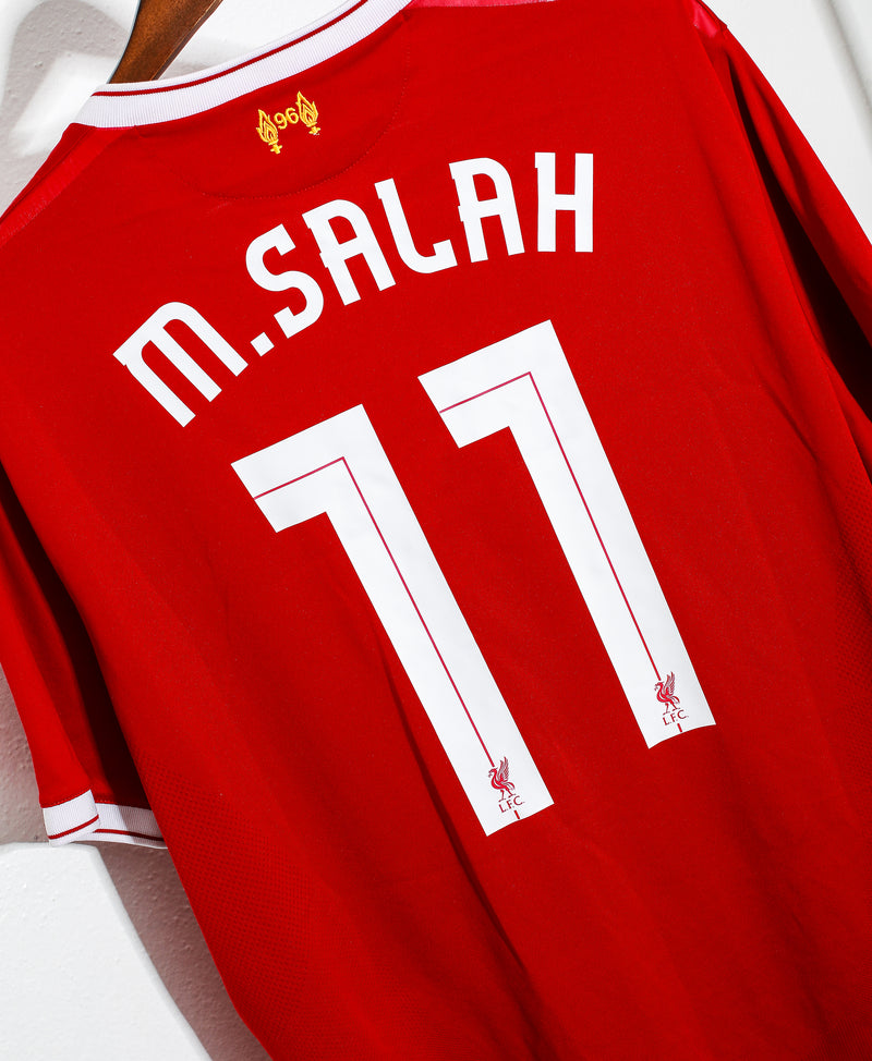 Liverpool 2017-18 Salah Home Kit (2XL)