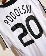 Germany Euro 2008 Podolski Home Kit (L)
