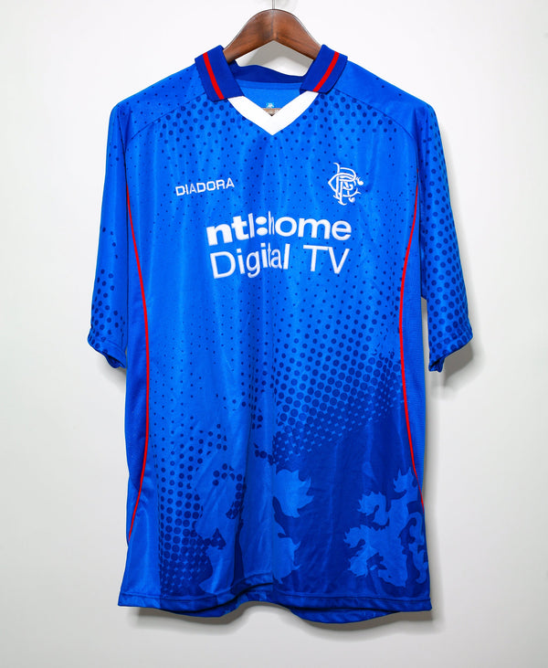 Glasgow Rangers 2001 2002 Home Sz XL football soccer shirt jersey kit tee  Nike