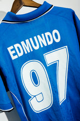 2000 - 2001 Napoli Home Kit #97 Edmundo