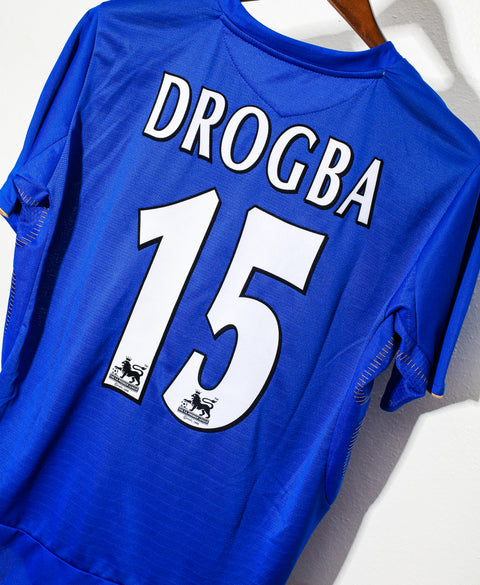 2005 Chelsea Home #15 Drogba ( M )