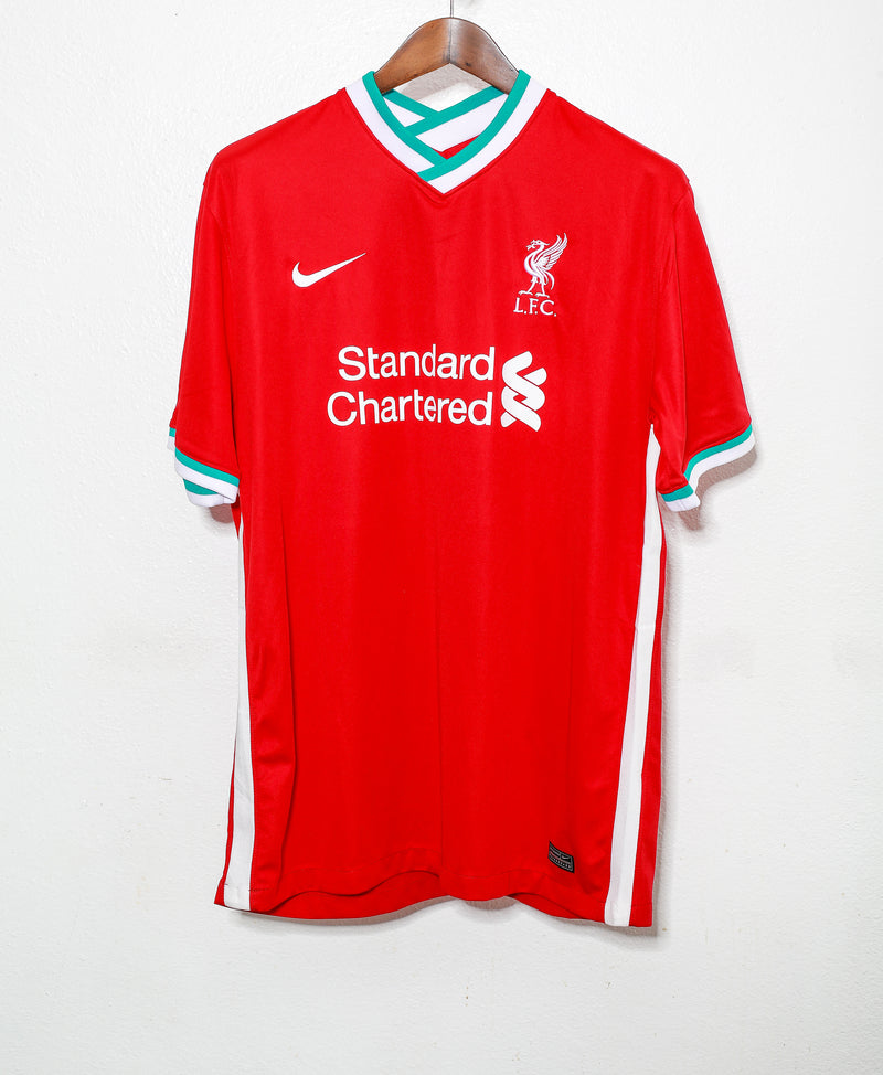 Liverpool 2020-21 Salah Home Kit (2XL)