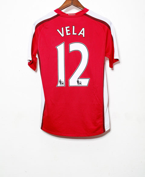 2008 Arsenal Home #12 Vela ( S )