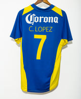 2004 - 2005 Club America Away ( L ) #7 C. Lopez
