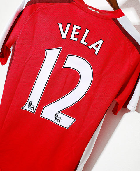 2008 Arsenal Home #12 Vela ( S )