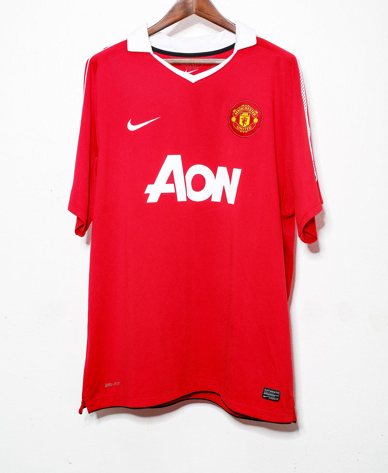Manchester United 2010-11 Scholes Home Kit (2XL)