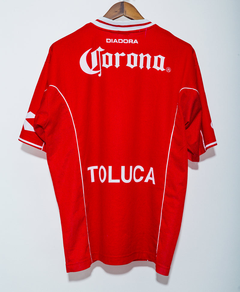 Deportivo Toluca 1990's Vintage Home Kit (L)