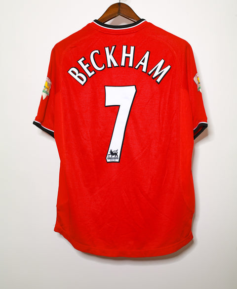 Manchester United 2000-01 Beckham Home Kit (M)