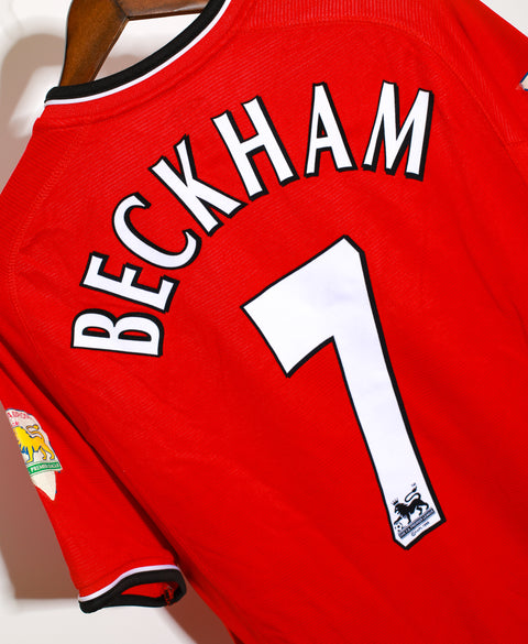 Manchester United 2000-01 Beckham Home Kit (M)