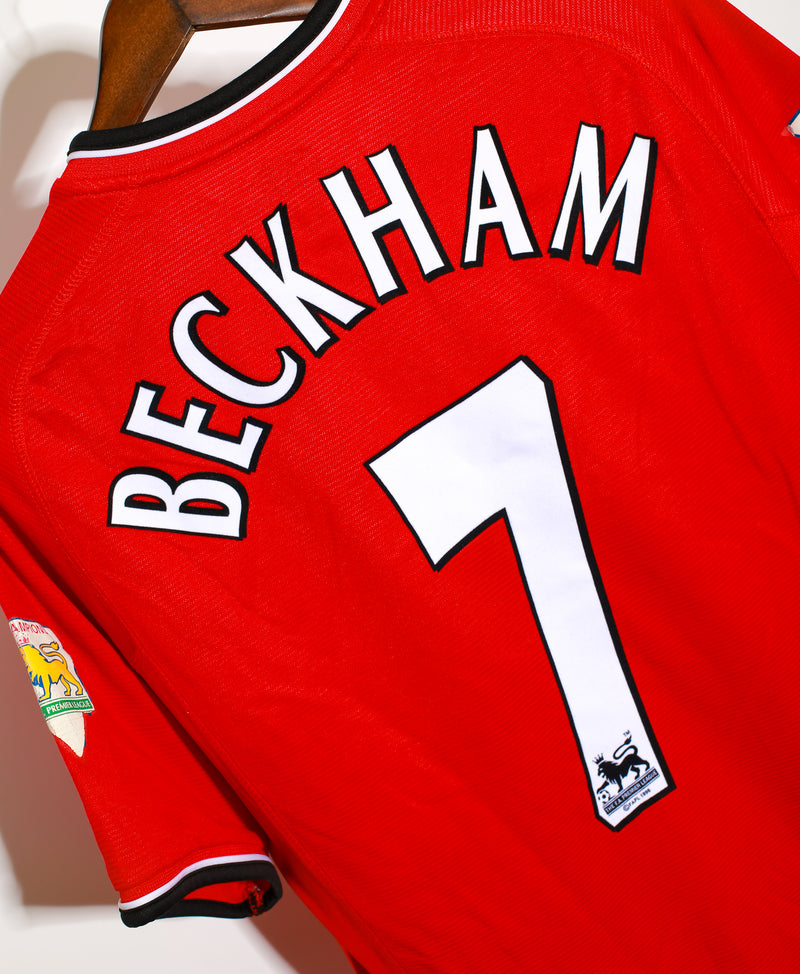 Manchester United 2000-01 Beckham Home Kit (M)