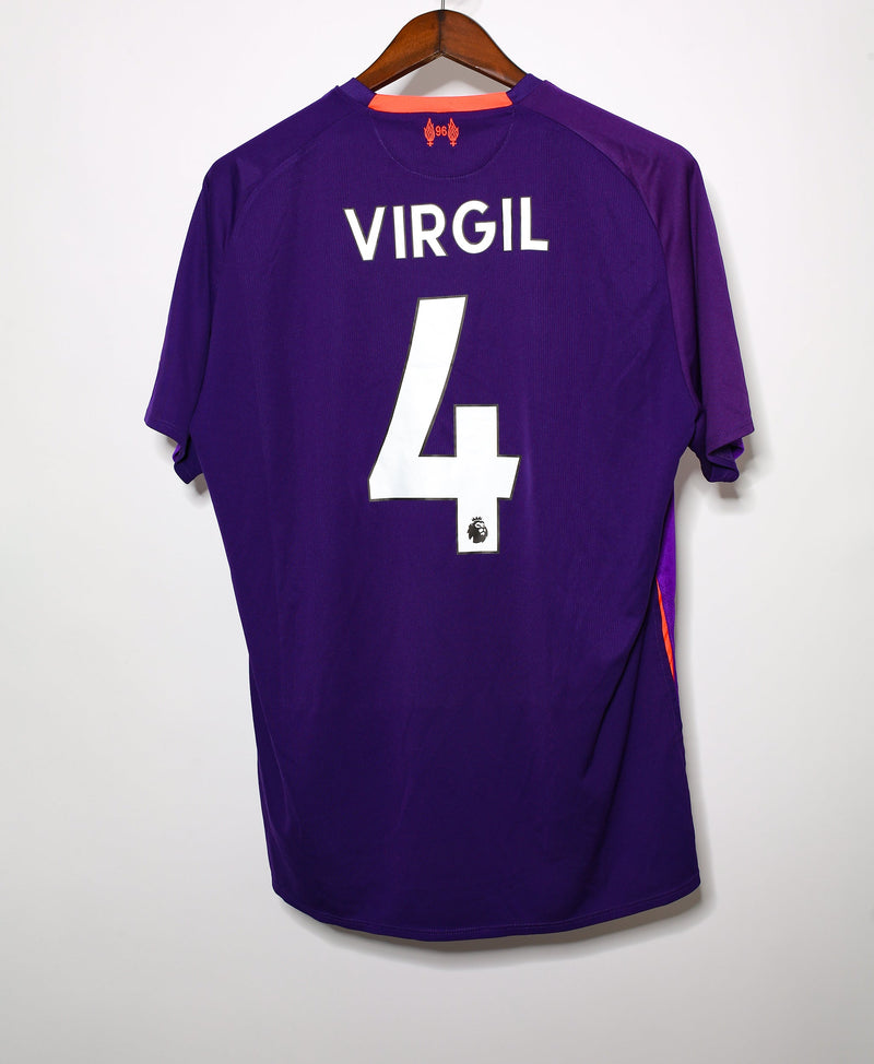 2018-19 Liverpool Virgil Away Kit (XL)