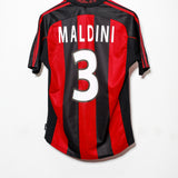 2000 AC Milan Home #3 Maldini ( S )