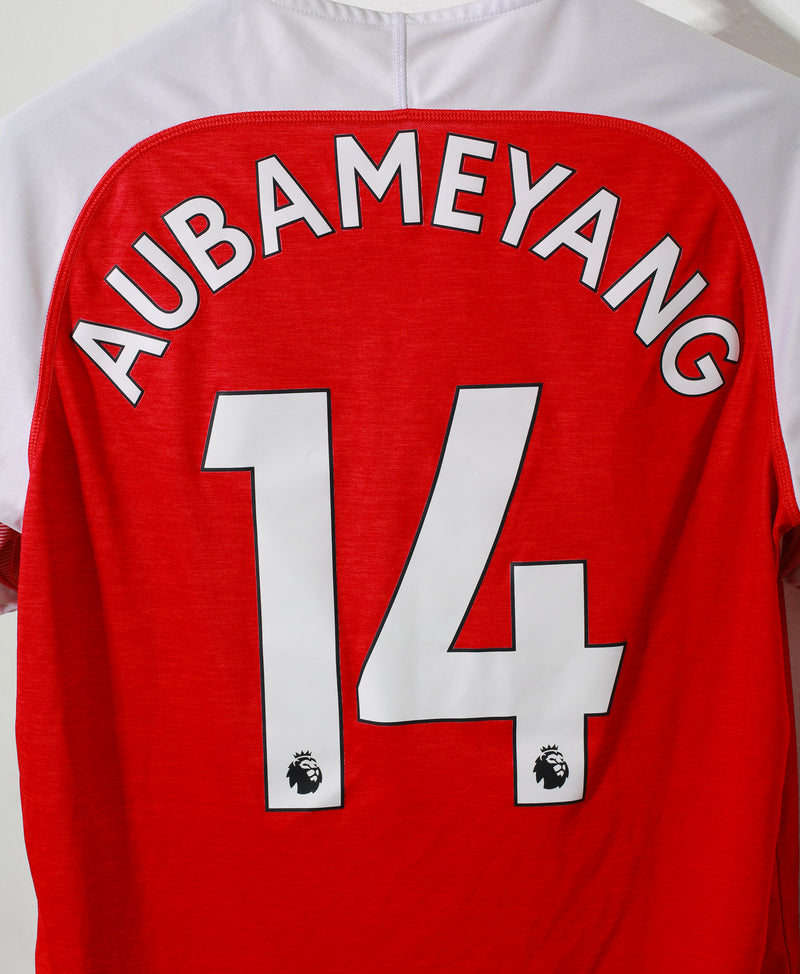 Arsenal 2018-19 Aubameyang Home Kit (L)