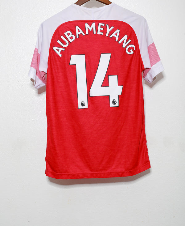 Arsenal 2018-19 Aubameyang Home Kit (L)