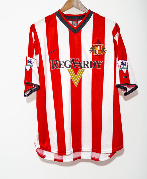 2001 - 2003 Sunderland Home Kit #4 Reyna ( L )