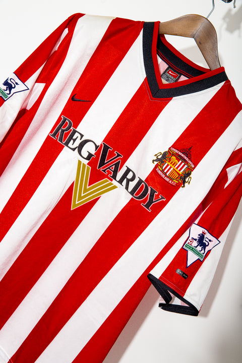 2001 - 2003 Sunderland Home Kit #4 Reyna ( L )