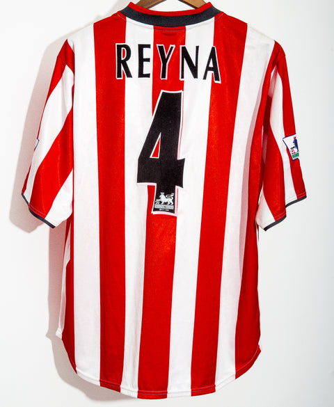 2001 - 2003 Sunderland Home Kit #4 Reyna ( L )