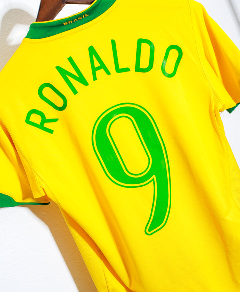 2008 Brazil Home #9 Ronaldo ( S )