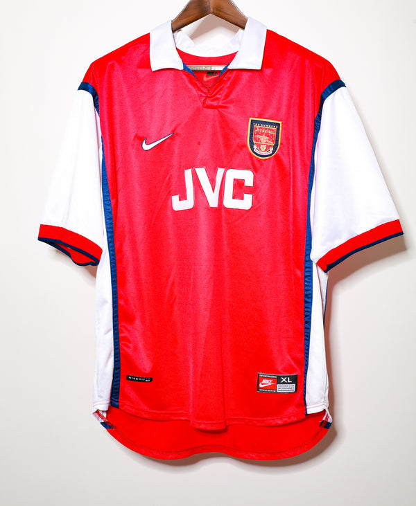 Arsenal 1998-99 Bergkamp Home Kit (XL)