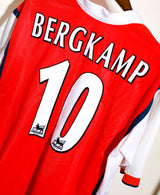 Arsenal 1998-99 Bergkamp Home Kit (XL)