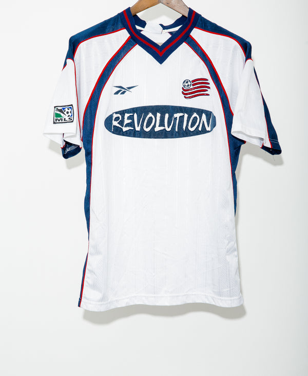 Vintage Reebok MLS 1998-1999 New England Revolution Soccer Jersey Men sz M