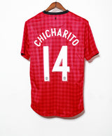 2012 Manchester United Home #14 Chicharito ( M )