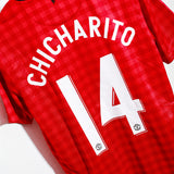 2012 Manchester United Home #14 Chicharito ( M )