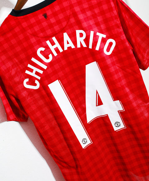 2012 Manchester United Home #14 Chicharito ( M )