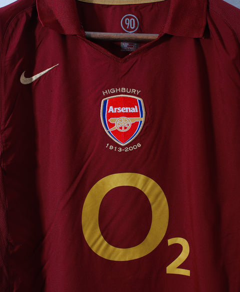 Arsenal 2005-06 Henry Home Kit (M)