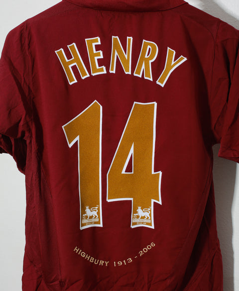 Arsenal 2005-06 Henry Home Kit (M)