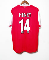 2006 Arsenal Home #14 Henry ( XL )