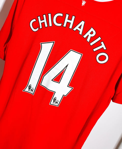 2012-13 Manchester United Chicharito Home Kit (XL)