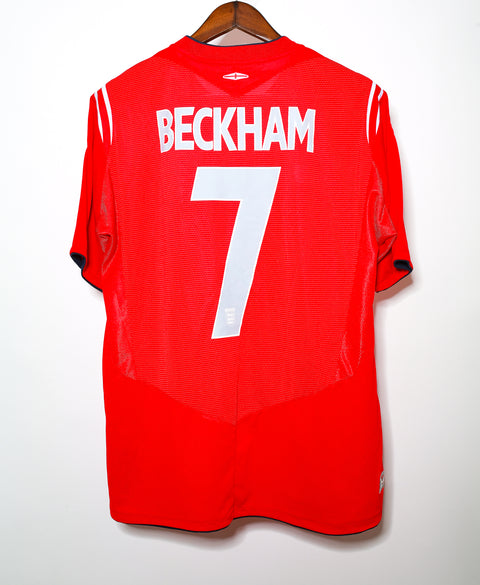 England 2004 Beckham Away Kit (L)