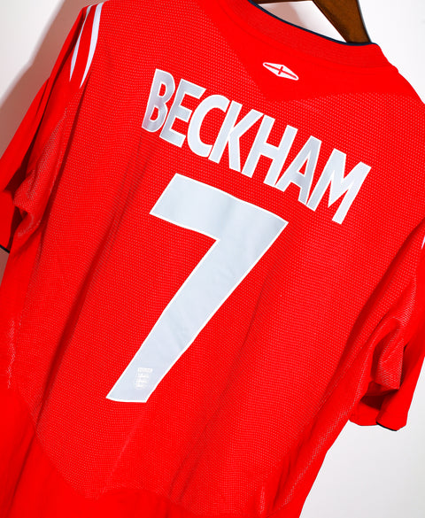 England 2004 Beckham Away Kit (L)