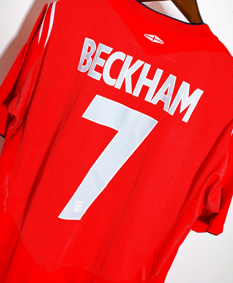 England Euro 2004 Beckham Away Kit (L)