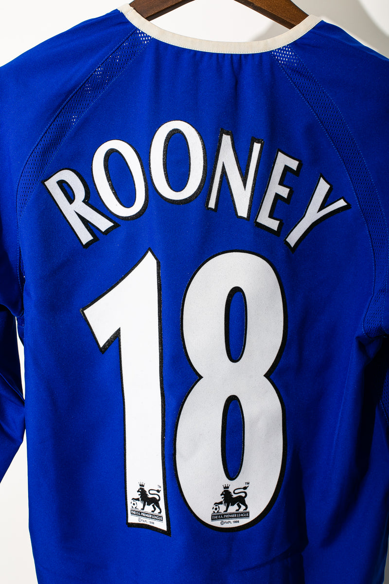 Everton 2003-04 Rooney Home Kit ( XS )