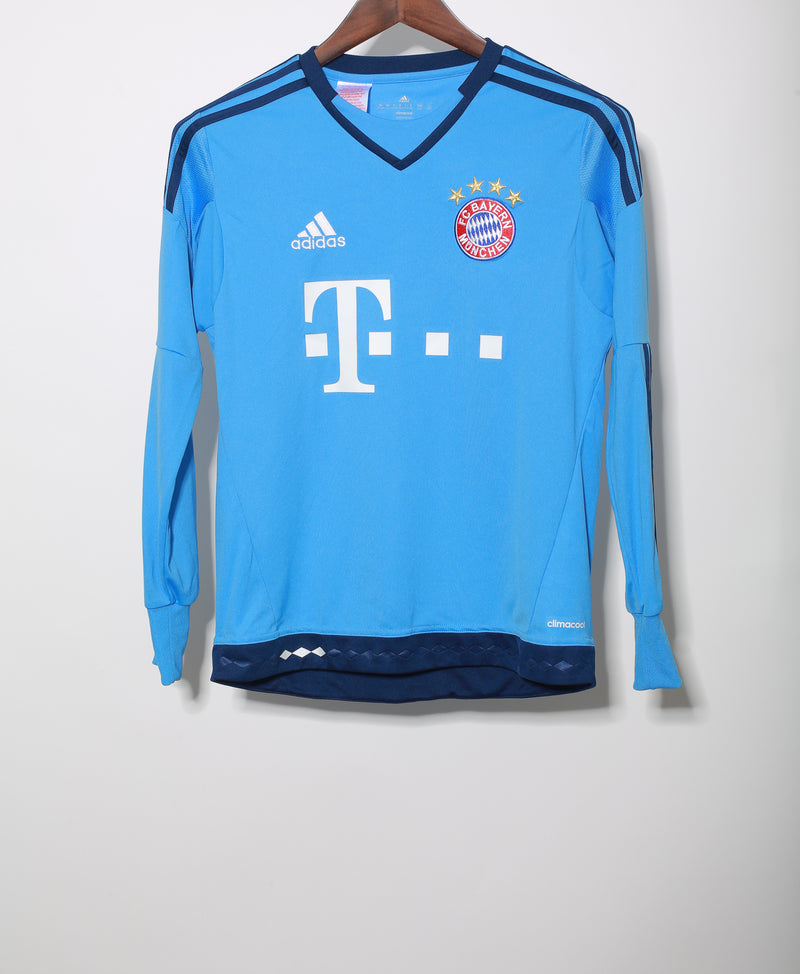 Bayern Munich 2015-16 GK Away Kit (YL)