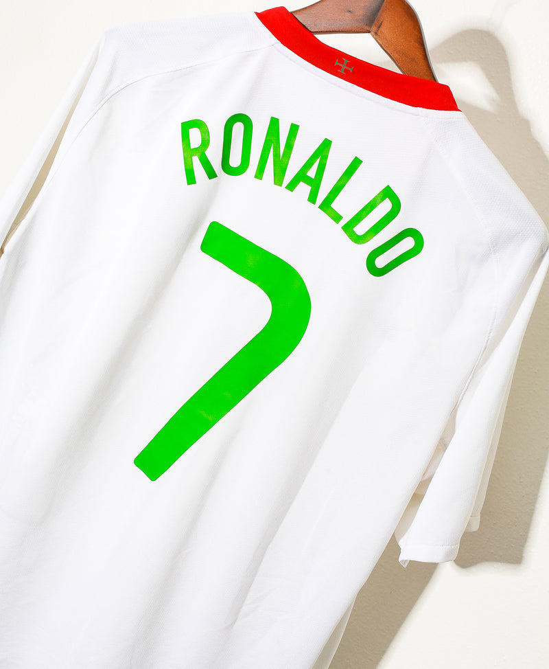 2008 Portugal Home #7 Ronaldo ( XL )