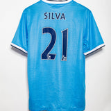 Manchester City 2013-14 Silva Home Kit (L)