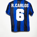 Inter Milan 1995-96 Roberto Carlos Home Kit (YL)